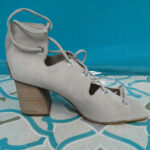 20prs VINCE CAMUTO Suede Lace-Up Open Toe Heels Duplicates #20652d-LC (V-5-6)