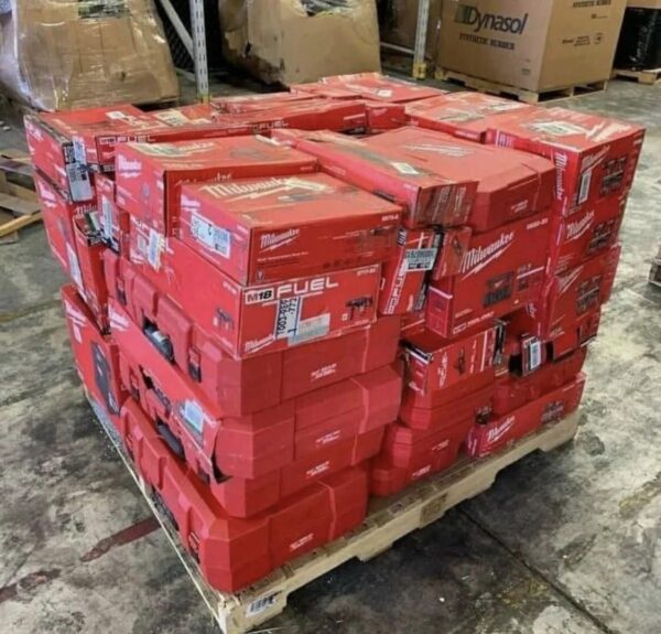 milwaukee tools pallets for sale